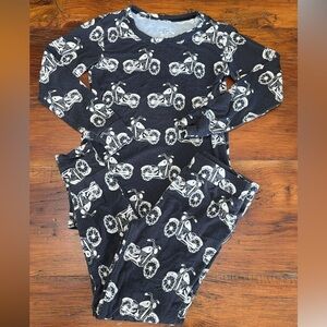 Black Moto Bamboo Set 3T